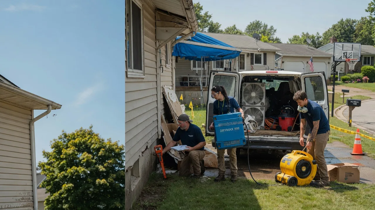 Ceiling Leak Cleanup in Murdock, NE near me